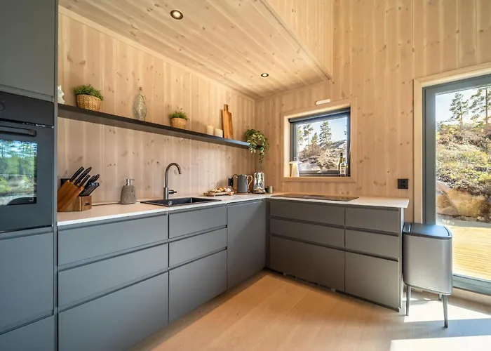 Nyborg 8p With Sauna By The Water Semesteranläggning (resort) Vrådal