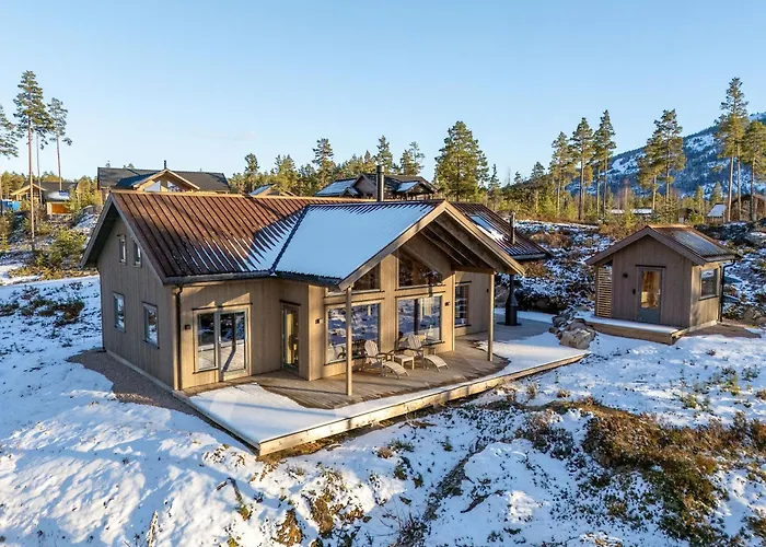 Nyborg 8p With Sauna By The Water * Vrådal