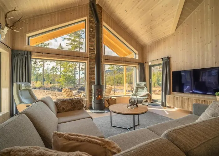 Nyborg 8p With Sauna By The Water Semesteranläggning (resort) Vrådal