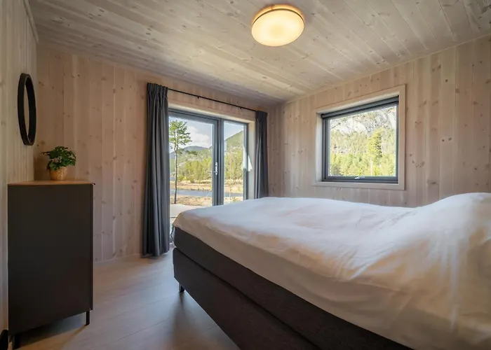 Nyborg 8p With Sauna By The Water Vrådal